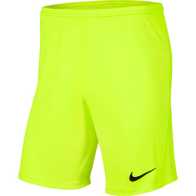 Nike Mens Park 3 Short - Volt