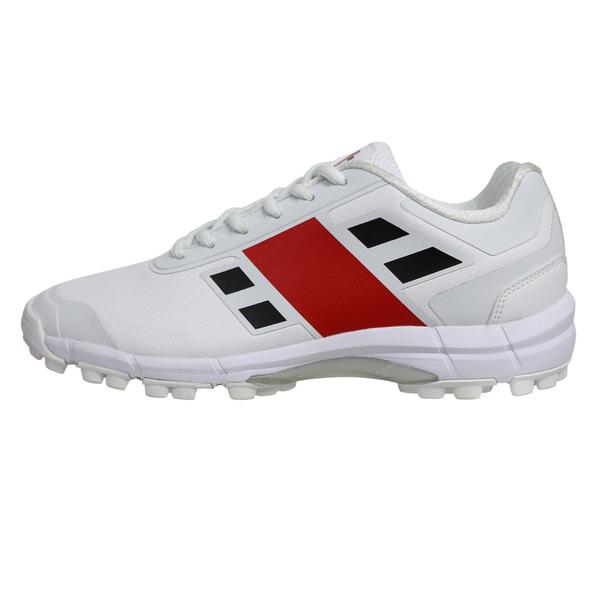 Gray-Nicolls Velocity 3.0 Rubber Adult Cricket Shoes - White