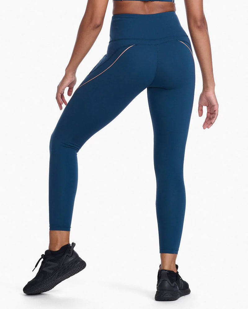  2XU Women's Fitness Hi-Rise Compression 7/8 Tight,  Black/Black, Small : Clothing, Shoes & Jewelry