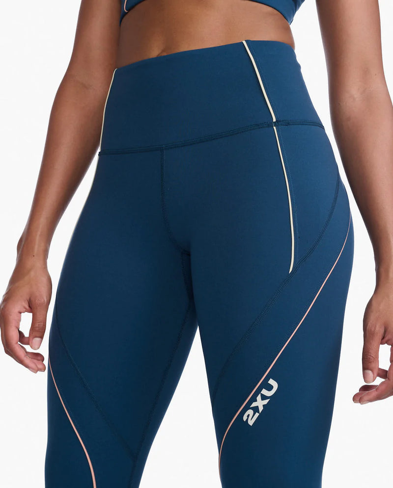 2XU Womens Motion Mid-Rise Comp 7/8 Tight – Sportsmans Warehouse