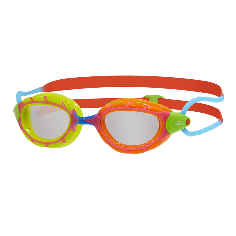 Zoggs Predator Junior Swim Goggles - Red/Blue/Clear_310869