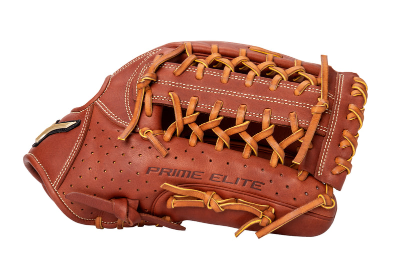 Mizuno Prime Elite 12.75 Inch RHT Baseball Glove - Mahogany