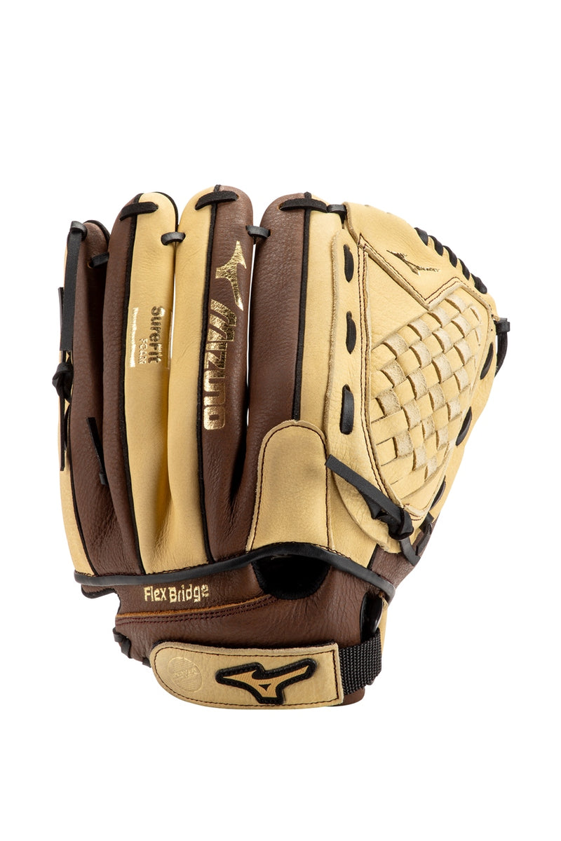 Mizuno Prospect Paraflex 11.75 Inch Baseball RHT Fielders Glove - Brown