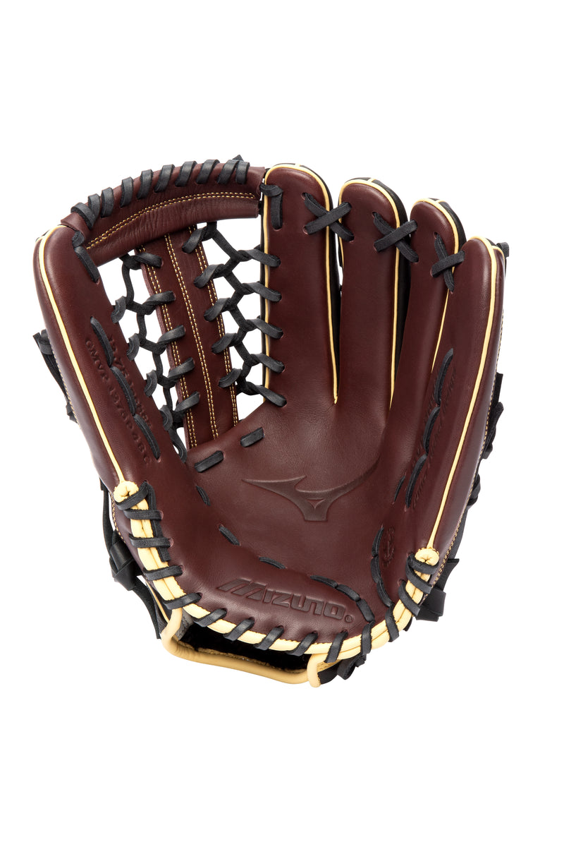 Mizuno MVP Prime 12.75 Inch RHT Baseball Glove - Black/Brown