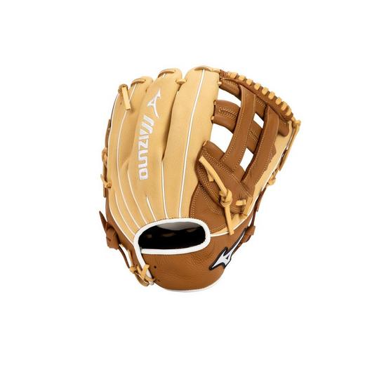 Mizuno Franchise 12.5 Inch Baseball RHT Fielders Glove - Tan/Brown