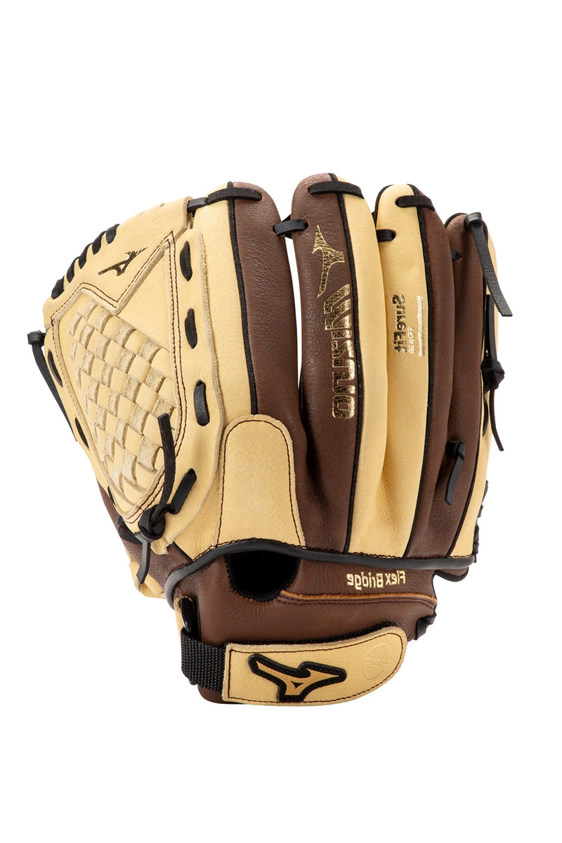 Mizuno Prospect Paraflex 11.5 Inch Baseball LHT Fielders Glove - Brown