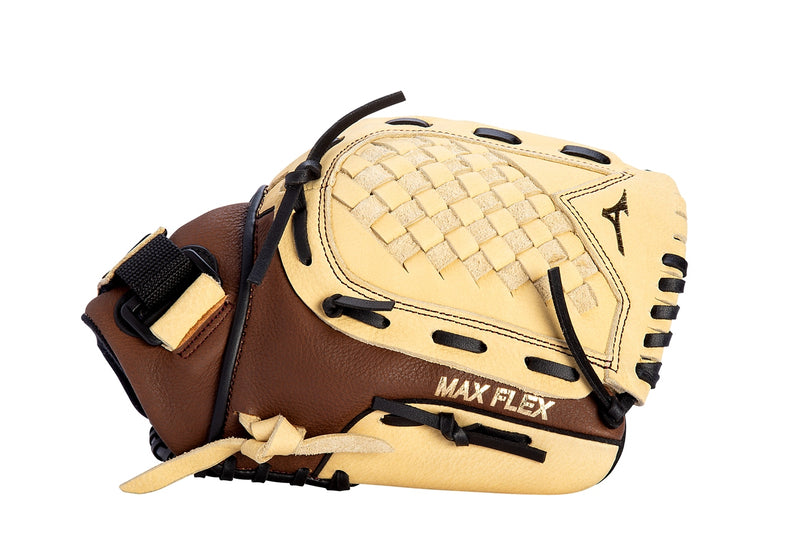 Mizuno Prospect Paraflex 11.5 Inch Baseball RHT Fielders Glove - Brown