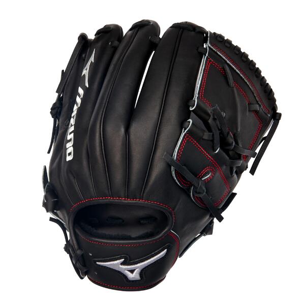Mizuno Pro Select 12 Inch RHT Baseball Glove - Black/Black