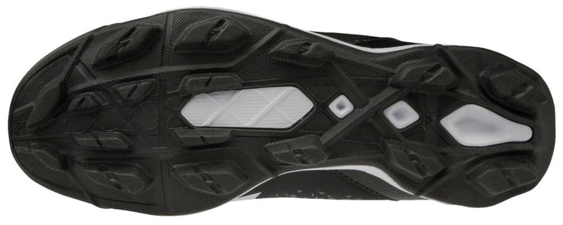 Mizuno Wave Select Nine Jnr Diamond Shoe - Black/White_11GP192509