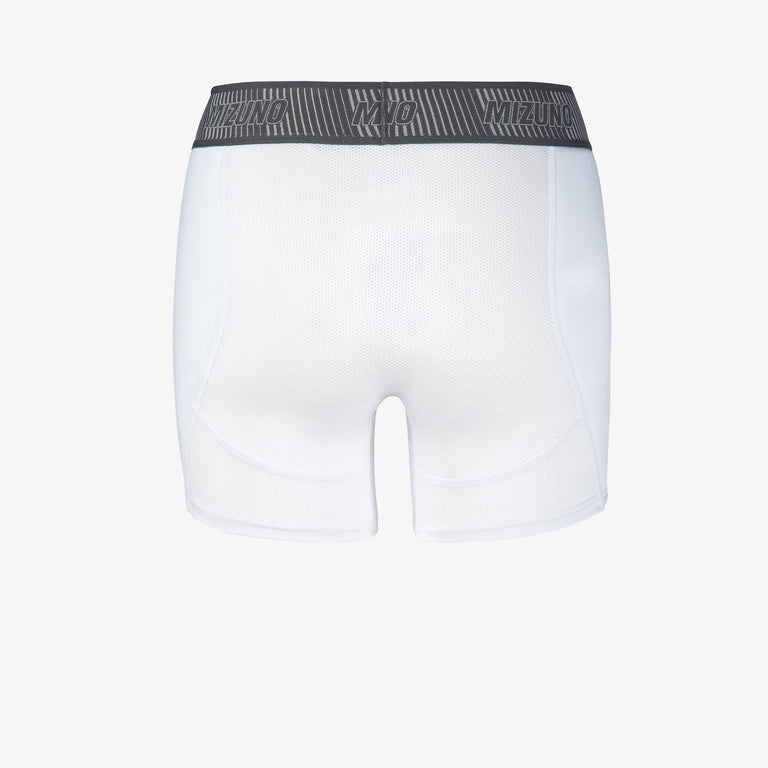 Mizuno Womens Aero Vent Padded Sliding Shorts - White