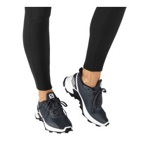 Salomon Alphacross Womens Trail Running Shoes - India Ink/White/Black_408045
