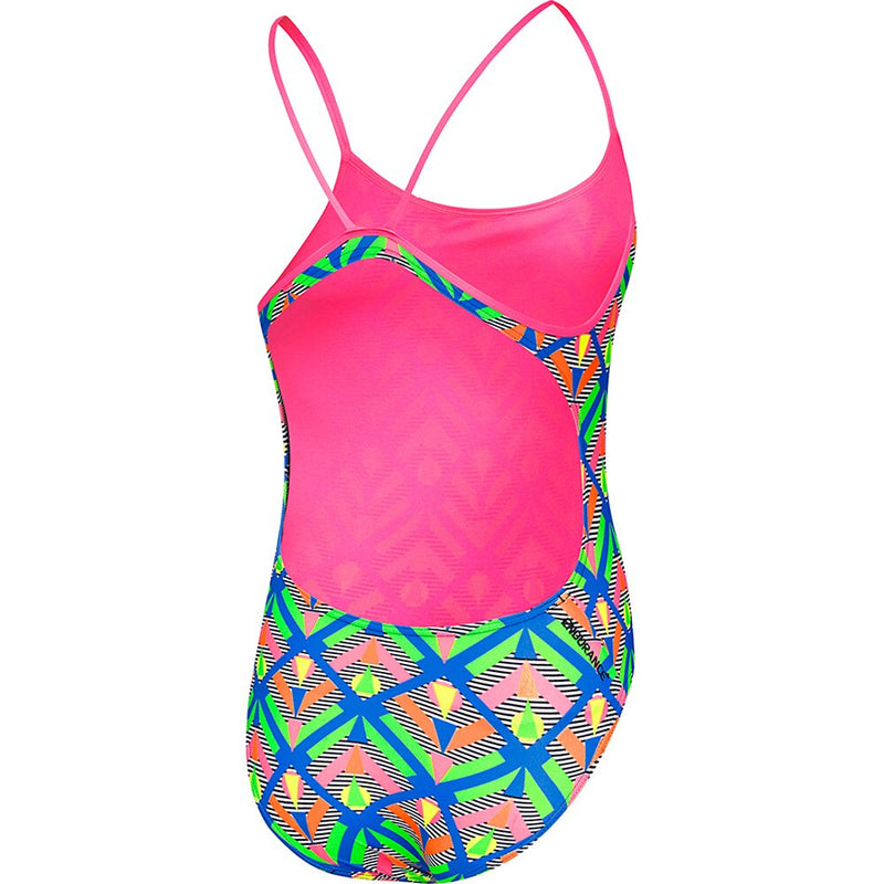 Speedo Girls Squad Sierra One Piece-Geo/Multi_4255G/7946