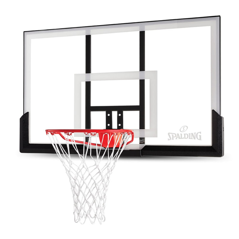 Spalding 52in Acrylic Board/Mounting Bracket/Rim Basketball Combo