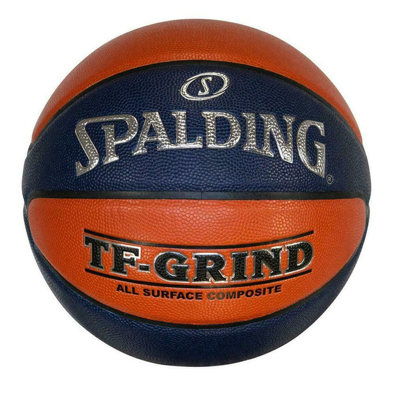 Spalding TF-GRIND In/Out Size 5 Basketball - Orange/Navy