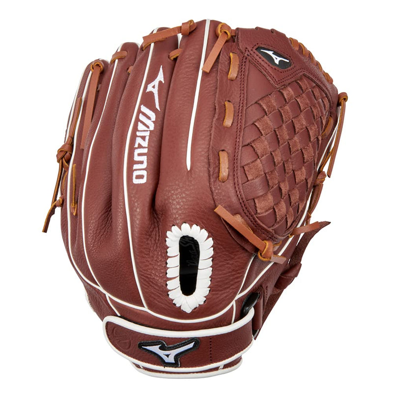 Mizuno Prospect Select 12 Inch RHT Fastpitch Softball Glove - Brick/Dust