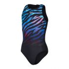 Speedo Girls Placement Hydrasuit One Piece - Black