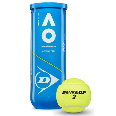 Dunlop Australian Open 3 Ball Can Tennis Balls