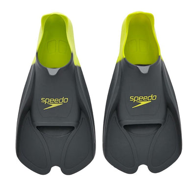 Speedo Biofuse Training Swim Fins - Grey/Lime_8/08841B076
