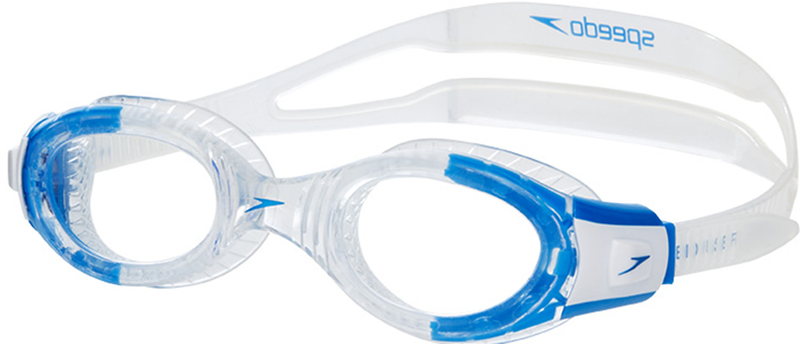 Speedo Biofuse Flexi Junior Goggles - Clear/White_8/11596C527