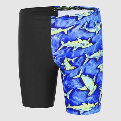 Speedo Toddler Boys Neon Shark Jammer