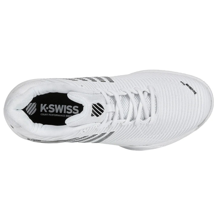 K-Swiss Hypercourt Express HB Mens Tennis Shoe - White/Black