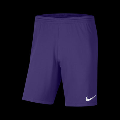 Nike Womens Park 3 Short - Purple