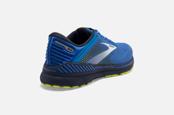 Brooks Mens Adrenaline GTS 22 B Running Shoe - Blue