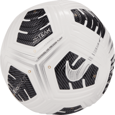 Club Elite Team Soccer Ball Size 5 White