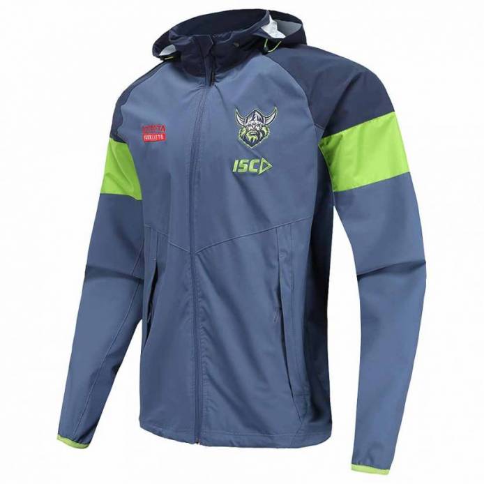 ISC Canberra Raiders 2022 Wet Weather Jacket-Steel-L