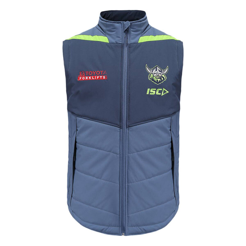 ISC Canberra Raiders 2022 Adult Padded Vest - Navy