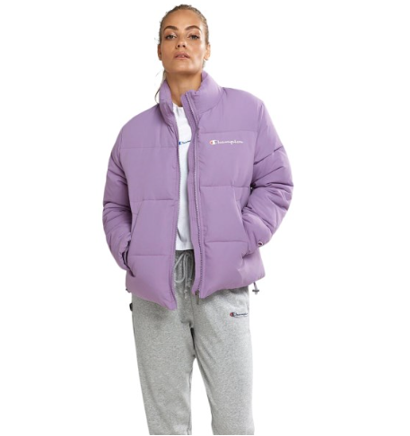 Champion Roch Puffer Jacket - Frosted Grape