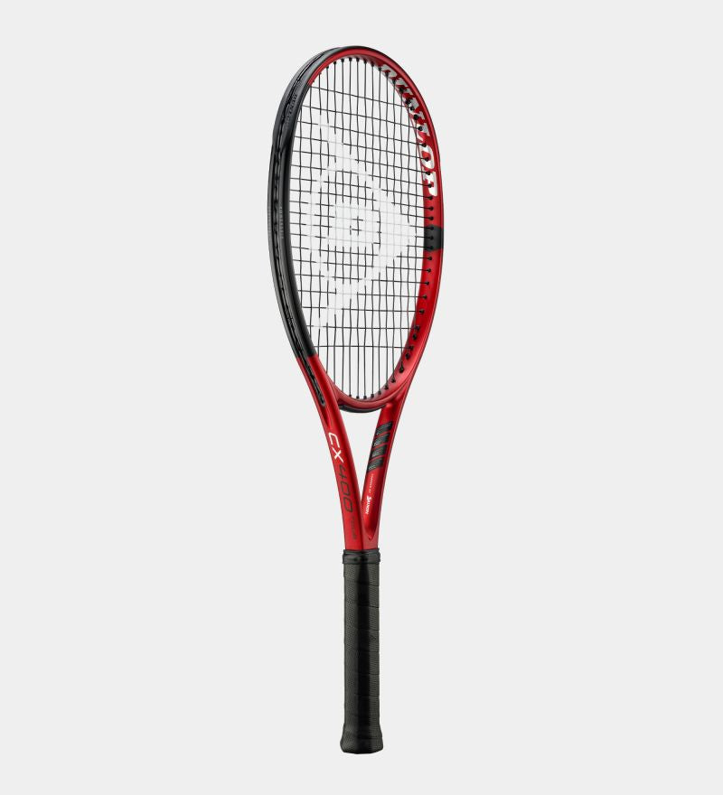 Dunlop CX400 Tour 4 3/8 Tennis Racquet - Red/Black