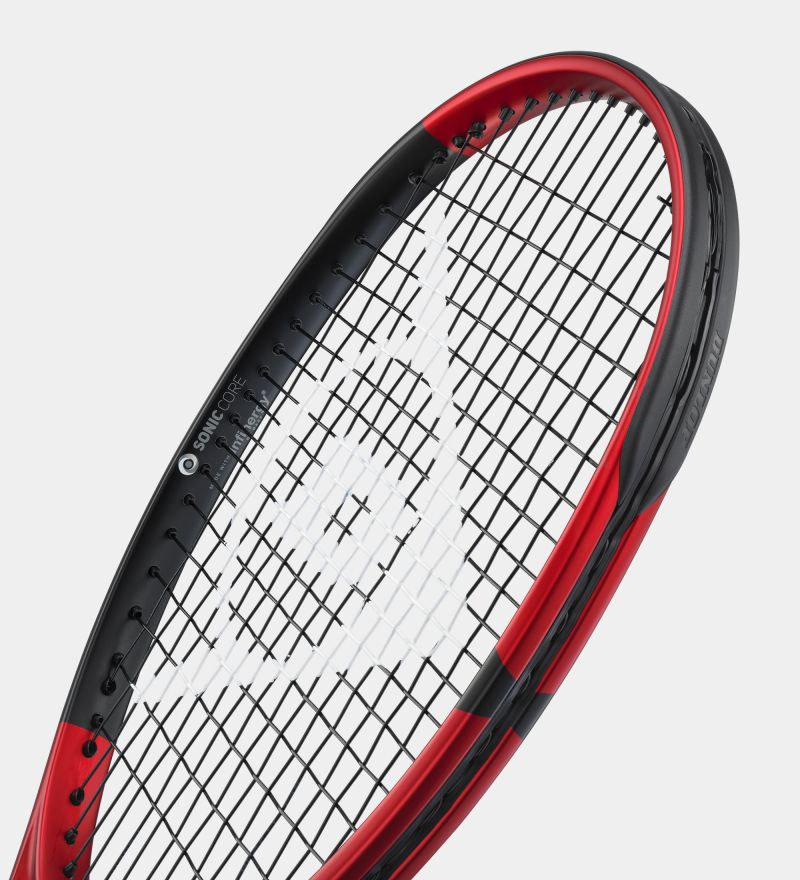 Dunlop CX400 Tour 4 1/4 Tennis Racquet - Red/Black