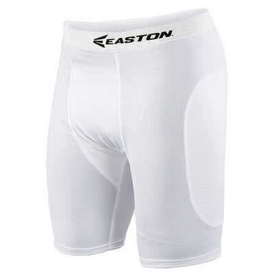 Easton Mens Baseball/Softball Sliding Shorts - White