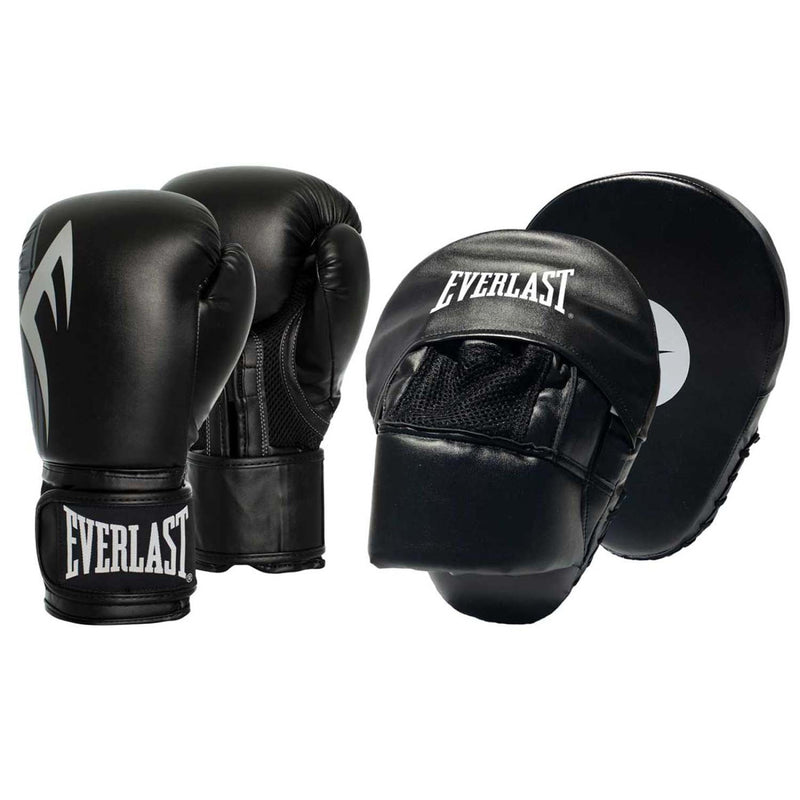 Everlast Advanced Gloves & Mitt Combination Pack 12oz