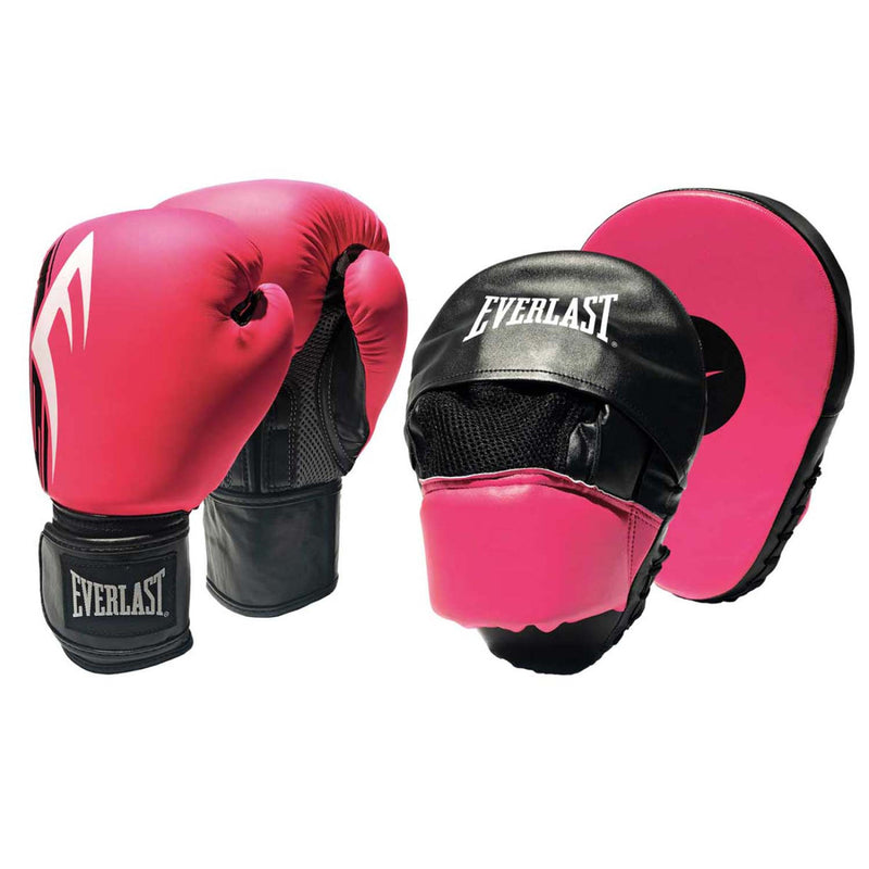 Everlast Advanced Gloves & Mitt Combination Pack 10oz