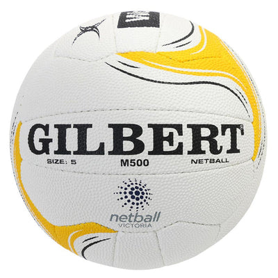 Gilbert Worksafe M500 Match Netball - White