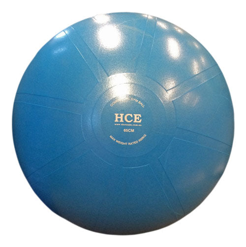 HCE 65cm Commercial Gym Ball - Blue