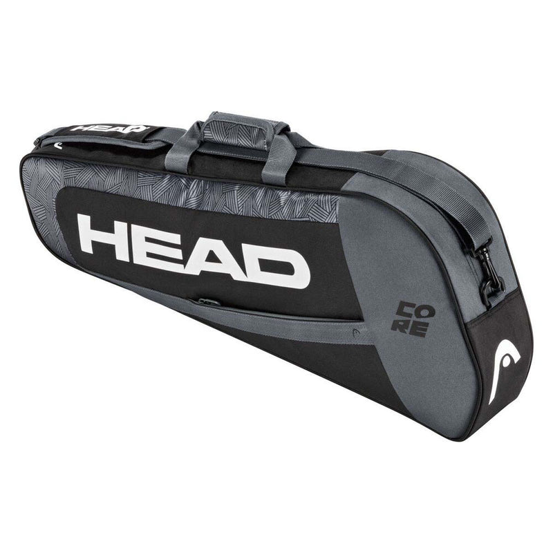 Head Core 3 Racquet Pro Tennis Bag - Black/White