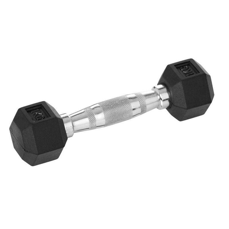 HCE Rubber Hex 1Kg Dumbell