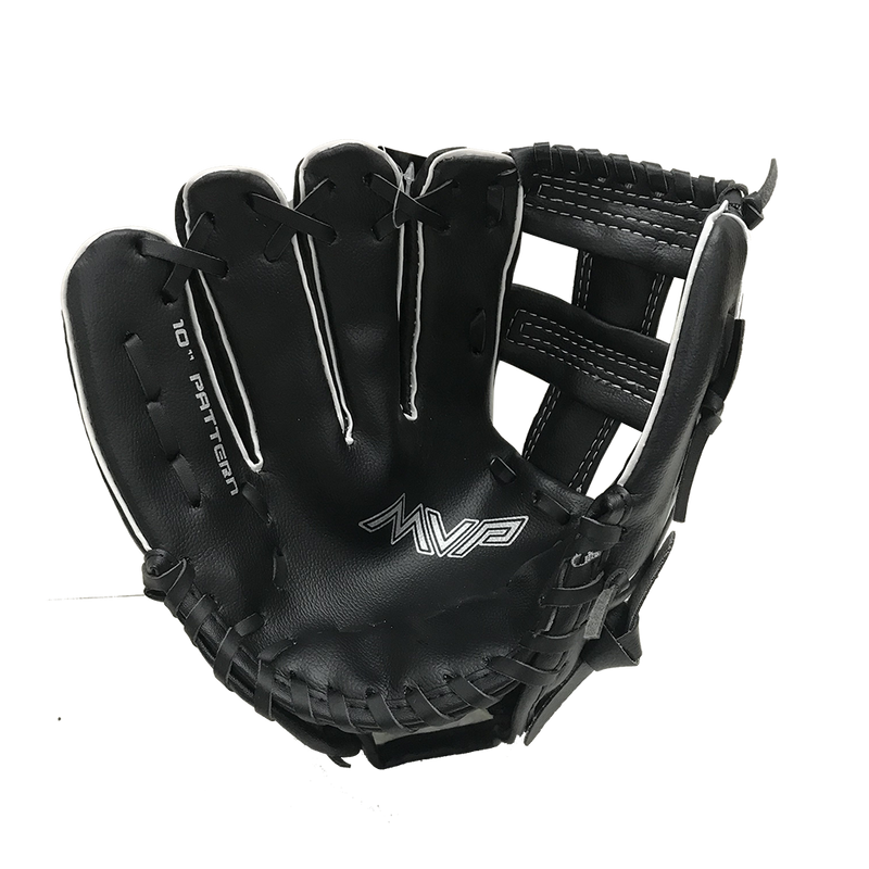 Easton MVP 950 9.5 Inch Glove Ball Combo LHT Fielding Gloves - BGBK950LHT