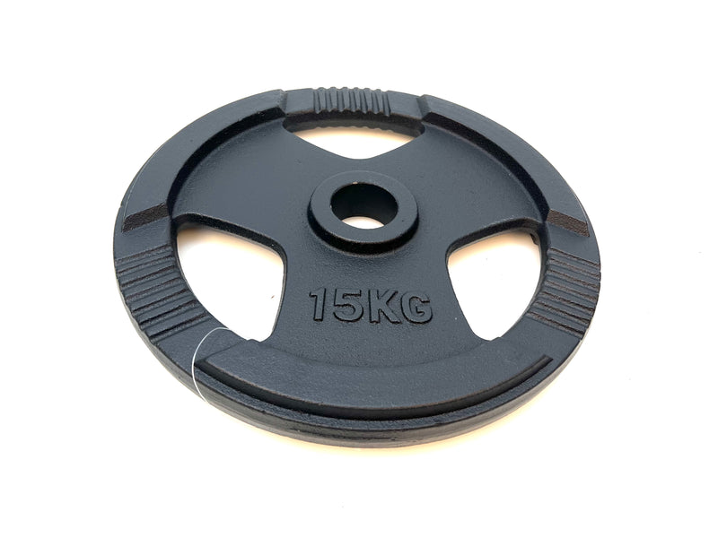 VEO Olympic 3 Grip Cast Iron Plate 15KG