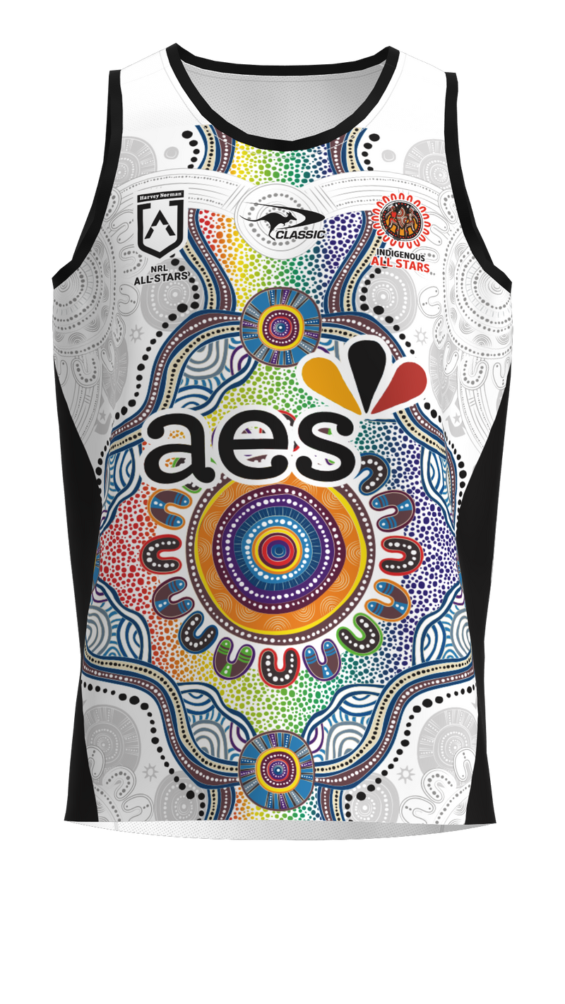 Classic 2023 Indigenous All Star Youth Training Singlet