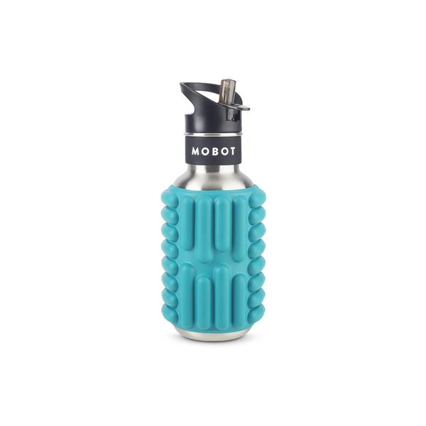 Mobot Firecracker 500ml Foam Roller Water Bottle - Bondi Blue