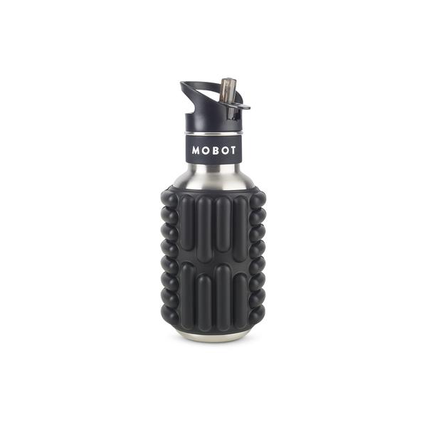 Mobot Firecracker 500ml Foam Roller Water Bottle - Black
