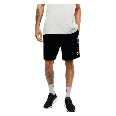 Champion Mens Script Jersey Short - Black_AXRWN-BLK