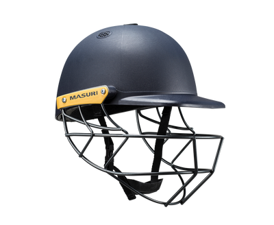 Masuri C Line Steel Junior Batting Helmet (with Adjustor) - Navy