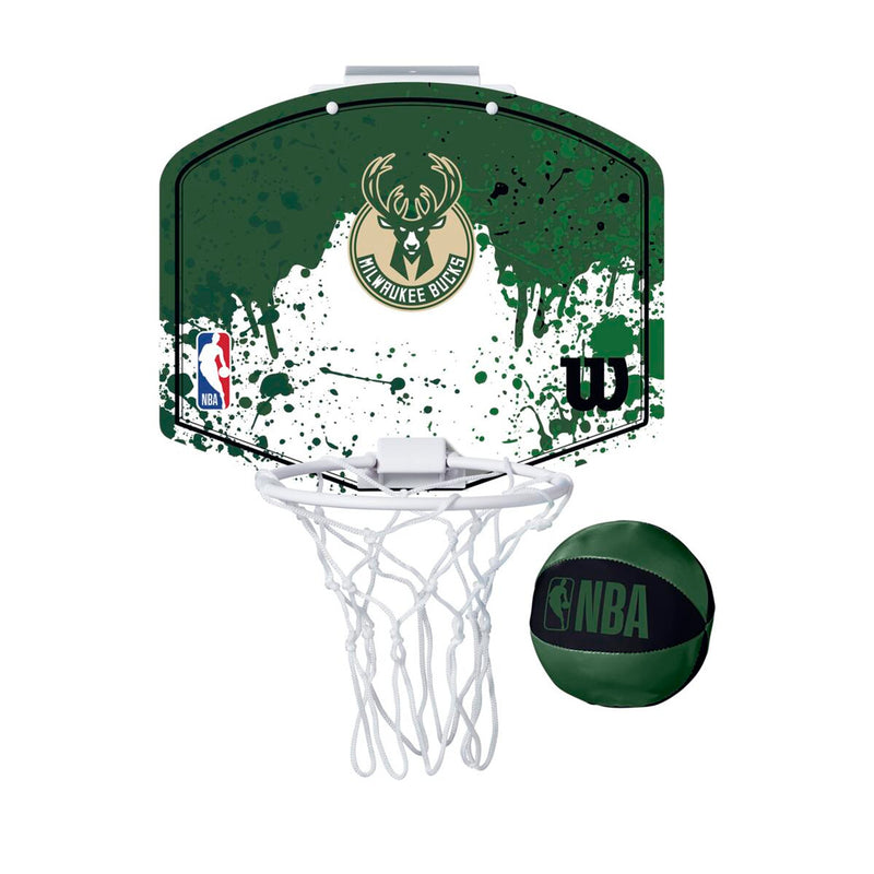 Wilson NBA Team Mini Hoop Milwaukee Bucks