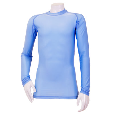 Mitre Youth Neutron Compression Ls Top - Sky Blue