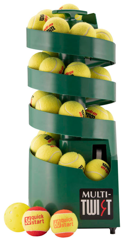 Tennis Tutor Multi Twist Ball Machine Battery Model